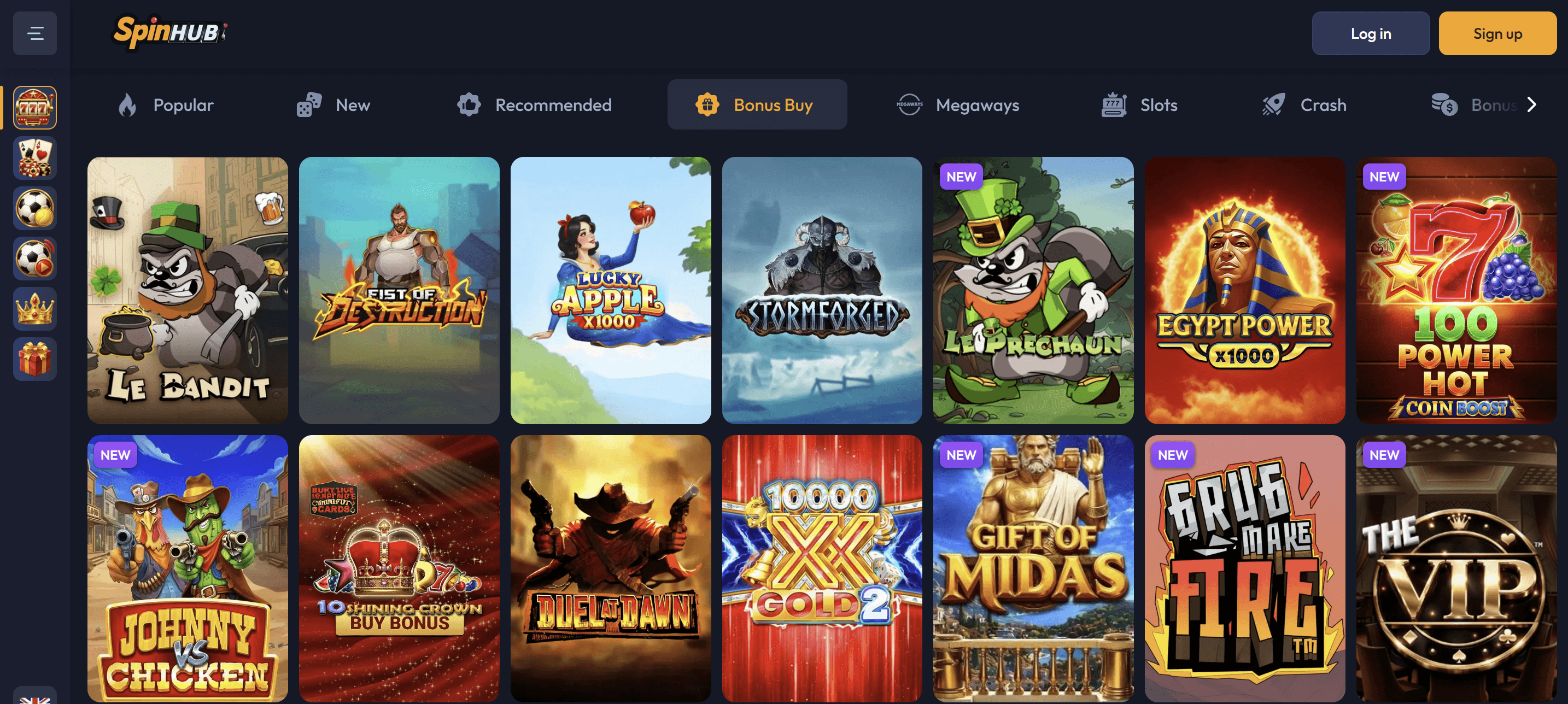 spinhub casino bonus buy slot