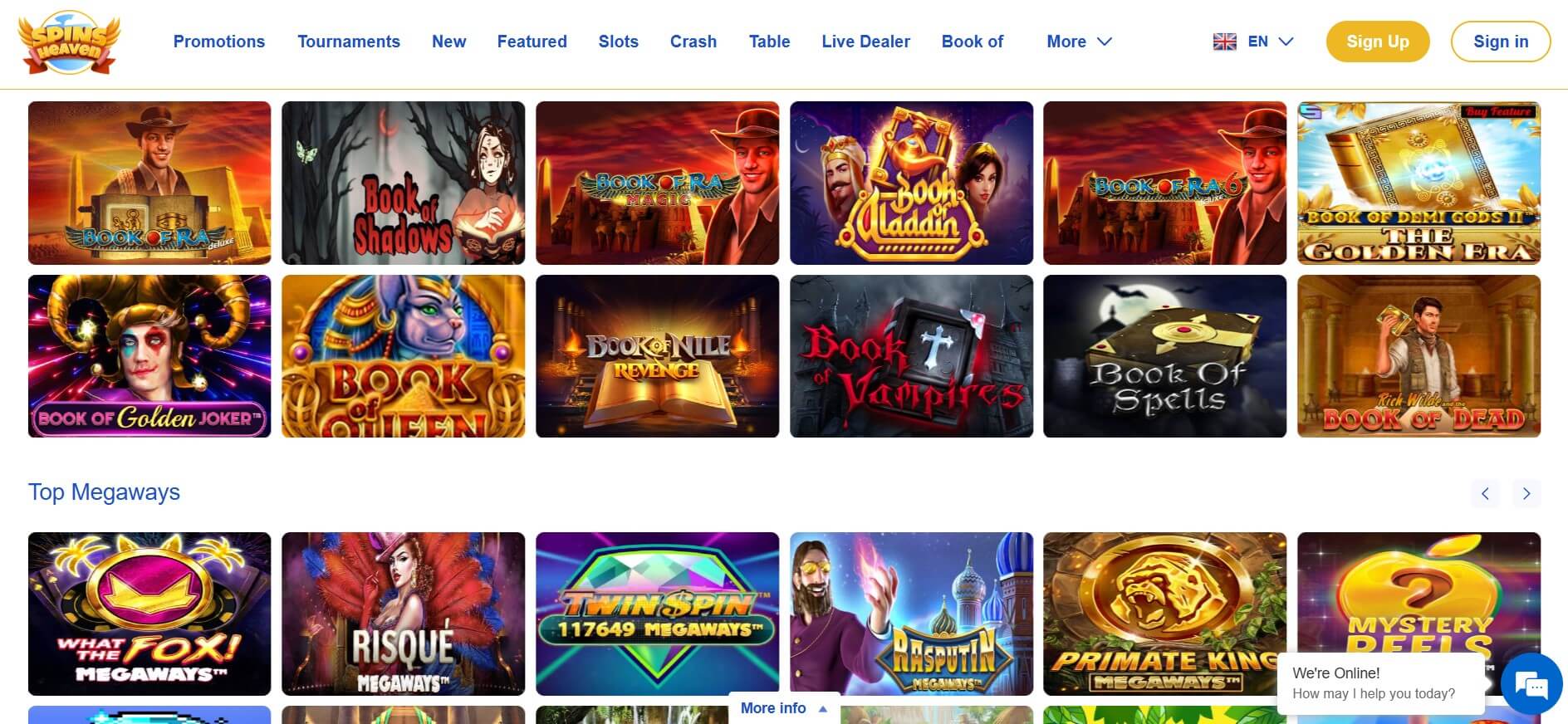 spins heaven casino slots and games